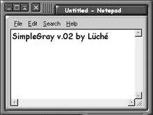 SimpleGray v.02