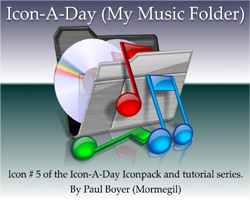 Icon-A-Day #5 (My Music Folder)