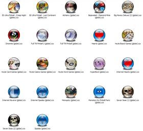 Games 5 XP Icons (Globe)