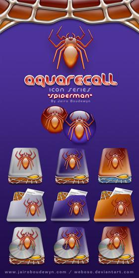 Aquarecall Icons - Spiderman