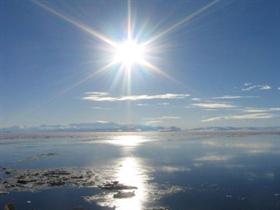 Sun Over South Pole