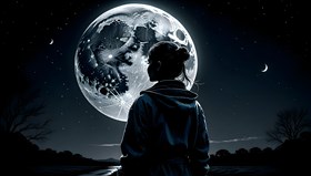 Backlit by the Moon