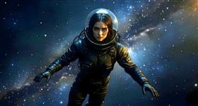a trip to outer space