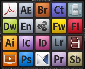 Adobe Creative Suite 4 Bold Icon Collection