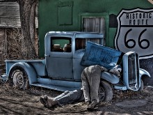 Old Truck on Rt. 66