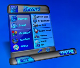 Hazard Start Menu