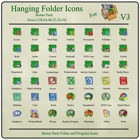 Hanging Folder Icons Bonus Pack