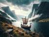4K Dragon Ship in a Fjord by: DrJBHL