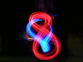 Glowsticking Figure 8