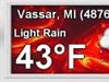 Easy Weather Widget Red by: jlaj1989