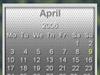 Chrome Calendar by: jlaj1989