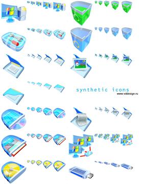 synthetic icons