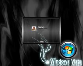 Windows Vista Black Dream Logon