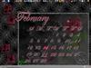 February Gothic Calender by: mistressdarkrose21