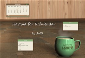 Havana for Rainlendar