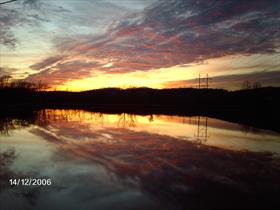 Mirrored Sunset