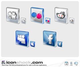 Free Social Icons Part A