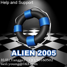 ALIEN 2005 (Help and Support)