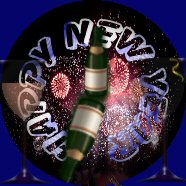 New Year Clock