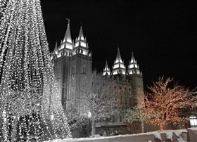 Christmas Temple