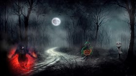 Spooky Haunted Forest_2 ws