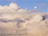 Mountain Clouds Moon
