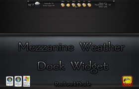 Mezzanine Weather Dock Widget