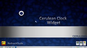 Cerulean Clock Widget