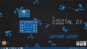 Digital Weather Widget