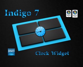 Indigo7 Clock Widget
