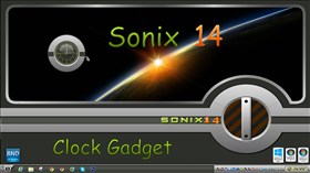 Sonix14 Clock Gadget