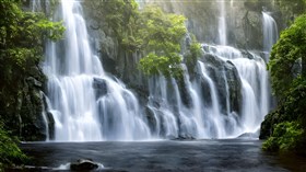 4K Cascading Waterfall 33