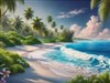 4K Beach Scape