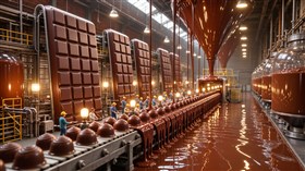 4K Chocolate Fudge Factory