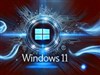 4K Win11 Logo Blue