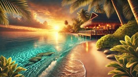 4K Sea Hut Bar