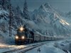 4K Winter Train by: AzDude