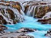 Bruarfoss Waterfalls Iceland