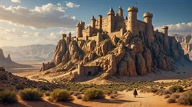 8K Badlands Castle