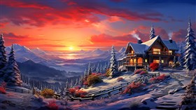 4K Winter Home