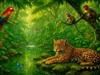 4K Jungle River Friends by: AzDude