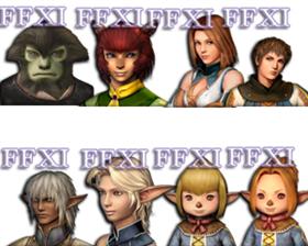 FFXI Races Pack