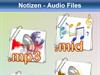 Notizen: Audio Files by: Andreas Dirscherl