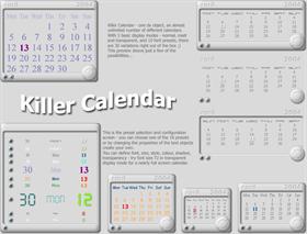 Killer calendar