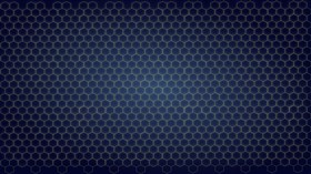 blue honeycomb pattern