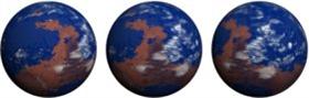 Mars Ocean Globe (Animated)