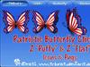 Patriotic Butterfly Stickers by: TN Brat!