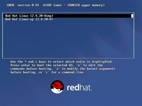 Red Hat Linux: GRUB