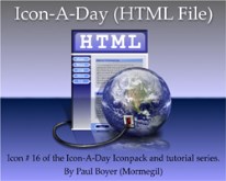 Icon-A-Day #16 (HTML File)