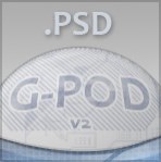 G-Pod v2 PSD files